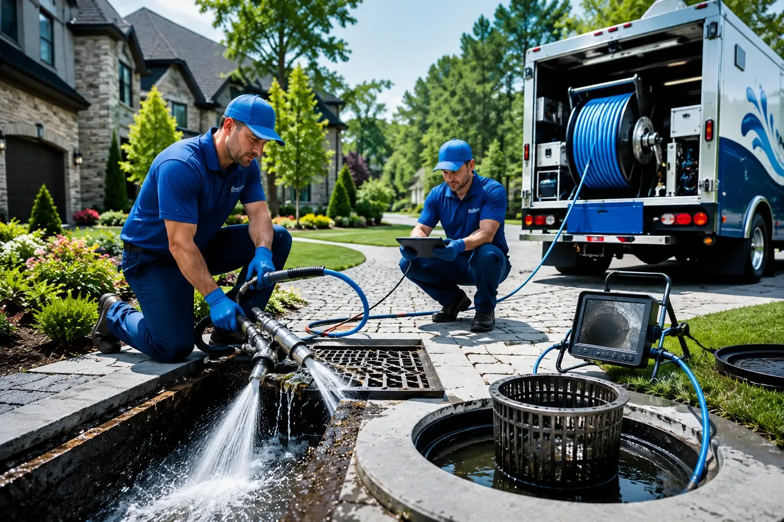 Local outdoor drain cleaning professionals in Davin, WV